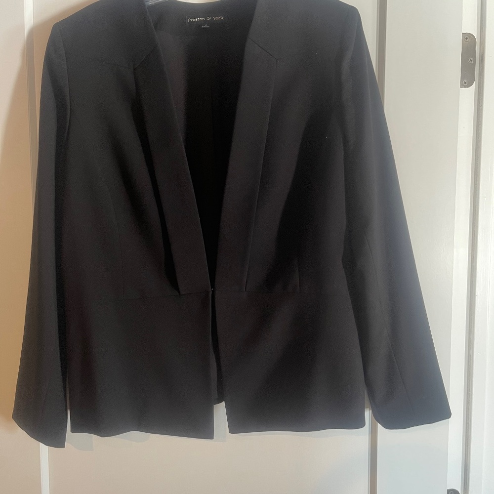 Preston and York suit jacket